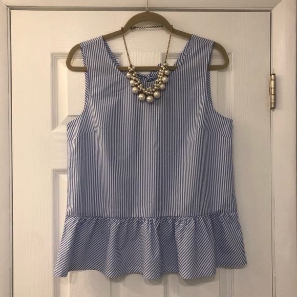 J. Crew Tops - J. Crew Peplum Top